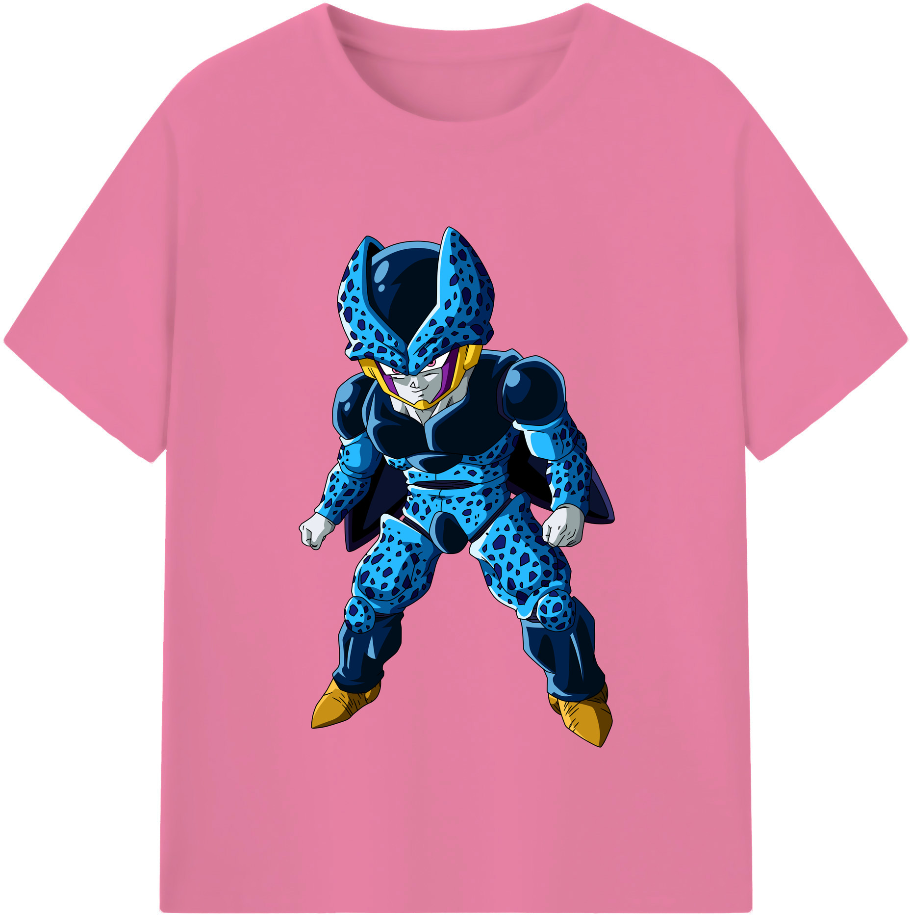（画像用） ドラゴンボール セル DRAGON BALL Cell 綿100％半袖Tシャツ（フロントプリント）